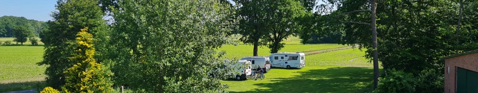 Wohnmobilstellplatz beim Pietzmoor Schneverdingen in der Lüneburger Heide
