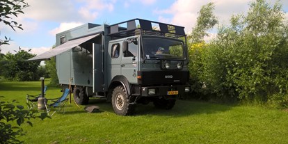 Reisemobilstellplatz - Zijdewind Holland - Auch Camper auf platz - Camping de Gouw