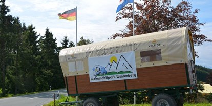 Reisemobilstellplatz - Skilift - organisierte Planwagenfahrten - Wohnmobilpark Winterberg