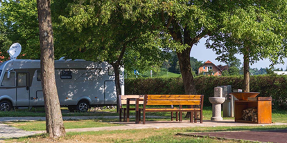 Reisemobilstellplatz - Therme - Common spot in campsite - Campingplatz Natura – Terme Olimia*****