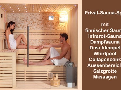 Reisemobilstellplatz - Sauna - Privat-Sauna-Spa-Bereich in der WellnessOase auf dem Stellplatz! - Wohnmobilpark Xanten
