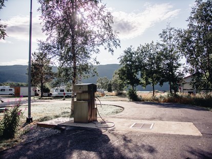 Reisemobilstellplatz - Norwegen - Sanitärentwässerungssystem.  - Misvær camping