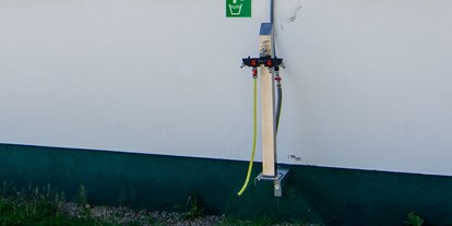 Reisemobilstellplatz - Reiten - Trinkwasserversorgung - Naturcampingstellplätze auf dem Ferienhof Verse im Sauerland.
