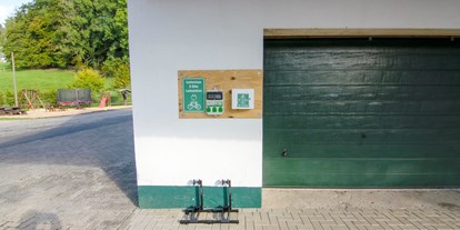 Reisemobilstellplatz - Reiten - E-Bike Ladestation - Naturcampingstellplätze auf dem Ferienhof Verse im Sauerland.