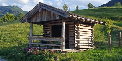 Reisemobilstellplatz - Skilift - Hütte, ideal für Camper mit wenigen Stühlen - Wohnmobilstellplatz Stegerbauer