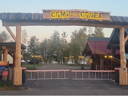 Reisemobilstellplatz - Badestrand - Camp Casel - Das Feriendorf für Camping und Wohnen am Gräbendorfer See