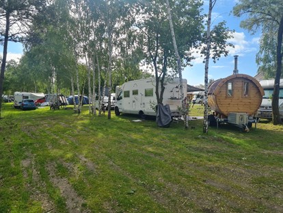 Reisemobilstellplatz - Badestrand - Camp Casel - Das Feriendorf für Camping und Wohnen am Gräbendorfer See