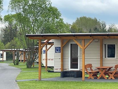 Reisemobilstellplatz - Radweg - Mobilheime zum mieten - Camp Casel - Das Feriendorf für Camping und Wohnen am Gräbendorfer See