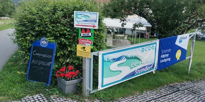 Reisemobilstellplatz - Tennis - See-Areal Steindorf 