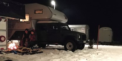 Reisemobilstellplatz - Hunde erlaubt: Hunde nur in NS - Wintergäste - Lechtal Camping Vorderhornbach