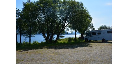 Reisemobilstellplatz - Norwegen - View to the Fjord - Langenuen Motel & Camping