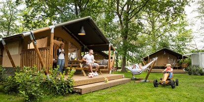 Reisemobilstellplatz - Veluwe - Villatents - Camping Recreatiepark De Lucht