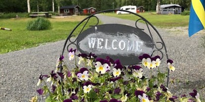 Reisemobilstellplatz - Schweden - welcome - Hammarstrands Camping, Stugby och Kafé