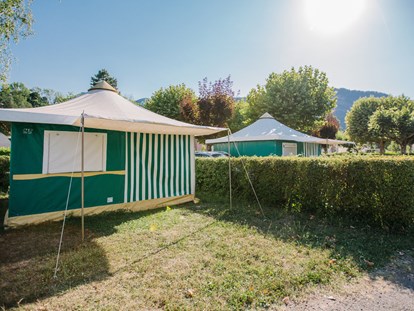 Reisemobilstellplatz - Frankreich - Mietzelte BENGALI - Camping Côté Vercors