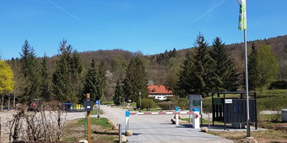 Reisemobilstellplatz - Harz - Schrankenanlage - Wohnmobil- und Campingpark Ambergau